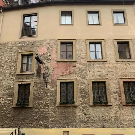 Ferienwohnung Wohnen im Riemenschneiderhaus Würzburg Exterior foto